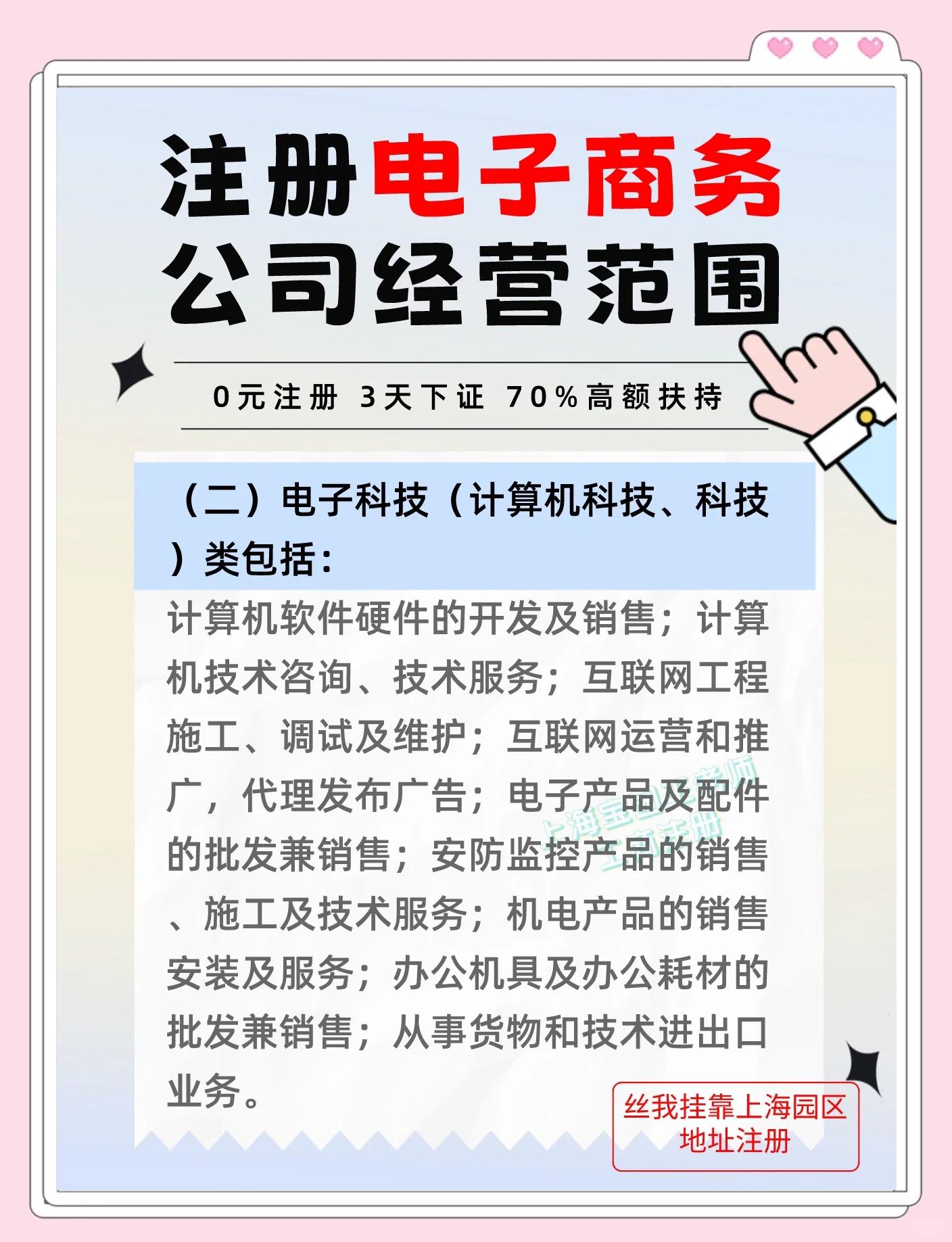 上海电子商务公司经营范围全解析